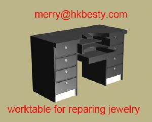 Worktable Showcases For Repairing Jewelry And Watches