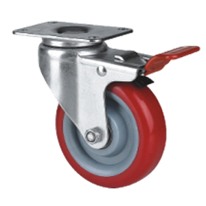 industrial pu caster wheel factory