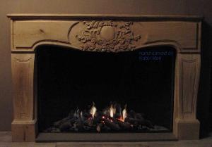 Wood Carved Mantels For Fireplaces