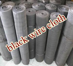 12x12x0.45mm Filter Mesh With Material Of Black Annealed Wire