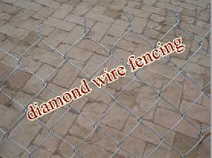 diamond wire fencing