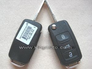 vw flip key 3button toran