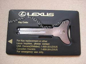 Lexus Smart Key Insert Pack