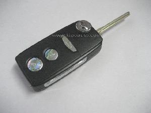 O8 Toyota 3button Flip Shell Chrome