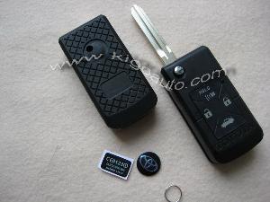 Toy43 4button Flip Key Shell Toyota