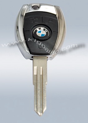 Transponder Key Shell Mercedes Chrome Style