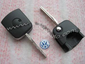 Vw Flip Key Head Rond Back