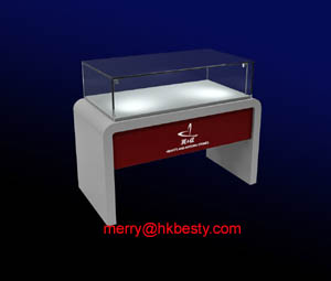 jewelry display cabinet led lights box logo