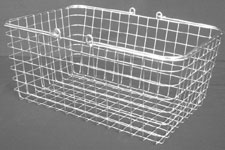 wire mesh basket carrying