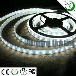 5050 Waterproof Pure White Led Light Ribbon 60leds / M