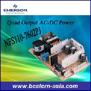 Nfs110-7602pj Emerson Quad Output Ac Power Supply