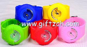 plastic silicone watch sw013