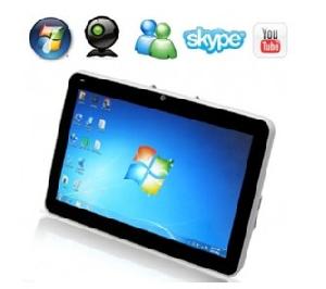9 7 lcd touchscreen windows7 windowsxp linux tablet pc wifi mid laptop w 16gb hdd