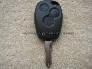 Renault Remote Key Shell, 3button