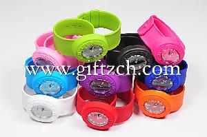 silicone gift watch