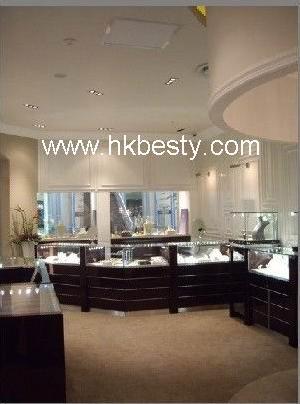 A Palace Of Diamond Display Cabinet And Diamond Display Counter For Shop Furniture