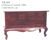 dwrs console table