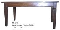 Knock Down Dining Table