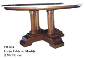 Lorin Table W / Marble