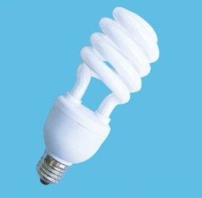 Half Spiral Compact Fluorescent Bulb Efficient Light