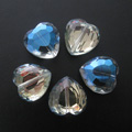 Heart Imitation Swarvoski Crystal Beads
