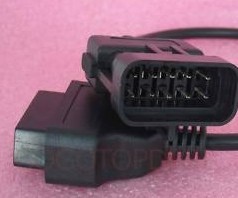 Obd Obd2 Diagnostic Adapter Lead Cable Opel 10 Pin B30