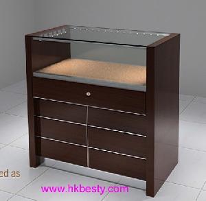 Elegant Top Jewelry Display Counter Showcase