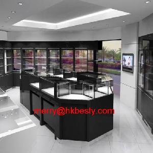 palatial class diamond stores display showcase