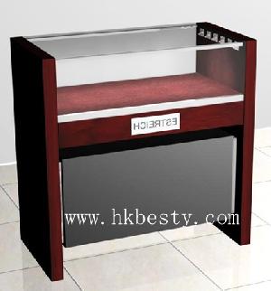 wooden jewelry display counter fashion