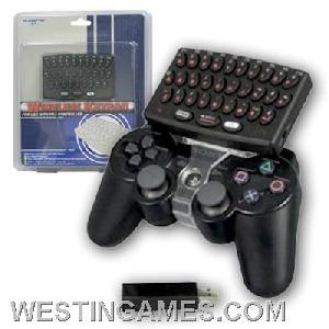 Sony Playstation 3 Ps3 Controller Wireless Keypad Keyboard