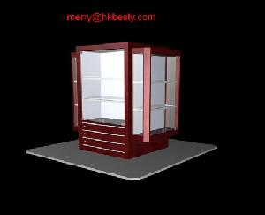 Famous Brand Wooden Jewelry Kiosk Display Counter Or Showcase Or Cabinet In Shop