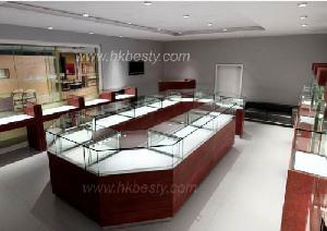 Jewelry Showcase Dislay And Display Counter With Free Design