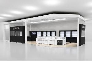 Thidd Vision Showcase Display In Jewelry Store With High Quality