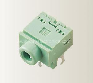 Audio Phone Sockets 3.5mm Dia Jack Wqp-pj3970