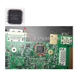 Ave-rvl A C8391 Audio / Video Encoder U6 Chip Ic For Wii Motherboard Parts Pulled