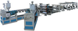 Pbt / Abs / Hips / Pe / Pp / Ps Sheet Extrusion / Co-extrusion Line