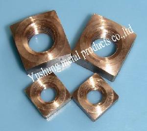 Silicon Bronze Square Nuts