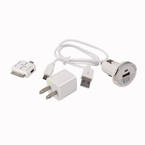 Mini 3 In 1 Charger For Iphone 3gs / 4