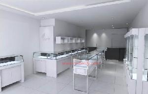 Fresh Design For Jewelry Display Retail Store With Led Light