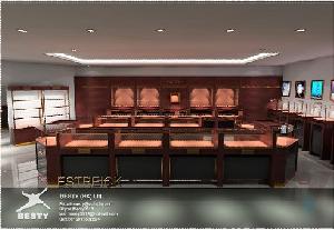 Showcase Design For Watch Display And Watch Store Design