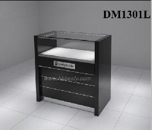 Wooden-grain Jewellery Dispaly Counter Showcase