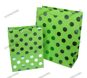 Green Bag With Whole Hotstamping