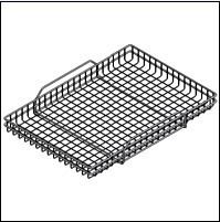 wire baskets handles