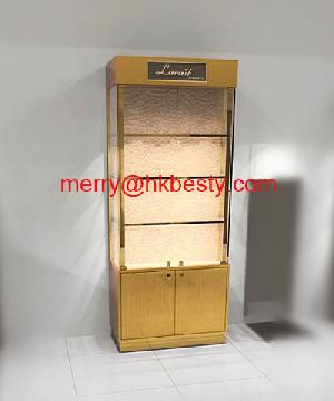 Watch And Jewelry Display Showcases For Retail Store With Design And Manufacture