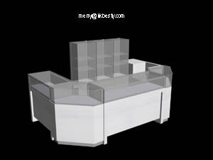 3d Jewellery Kiosk Design For Retail Store Furniture