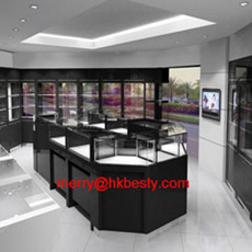 Black Matt Jewellery Jewelry Store Design