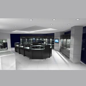 Elegant Jewellery Shop Design And Jewelry Showcase Made