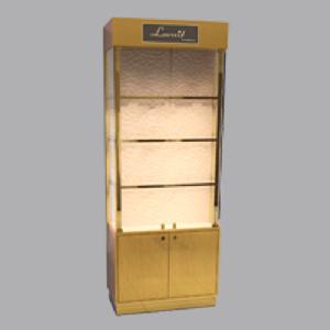 jewellery display cabinet powered led shelves