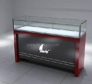 Red Lacquered Jewellery Jewelry Display Counter