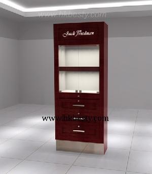 Two Compartments Jewelry Display Cabinet